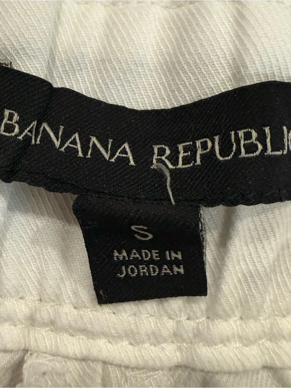 Banana Republic | White Wide-Leg Linen Pants